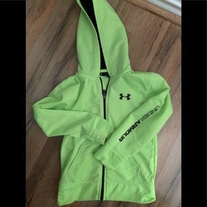 Boys under armor full zip hoodie